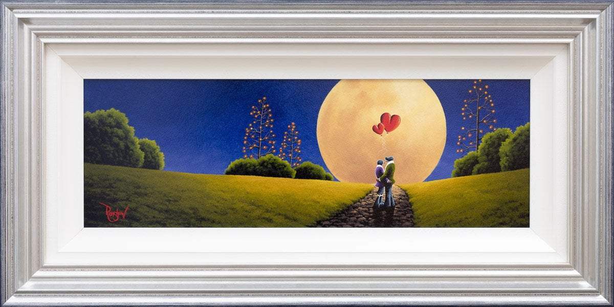 New Moon - Original - SOLD by artist David Renshaw - Wyecliffe Galleries