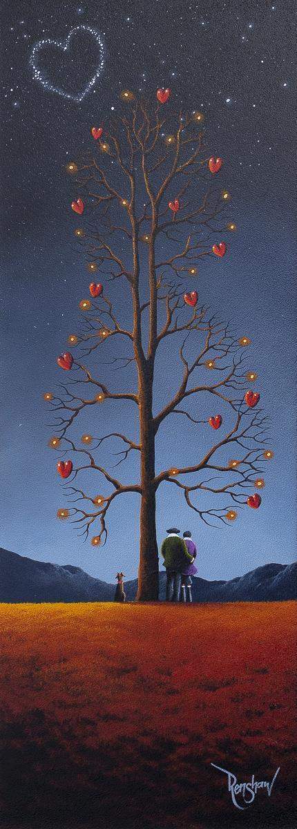 Nights Like This - Original - SOLD by artist David Renshaw - Wyecliffe Galleries