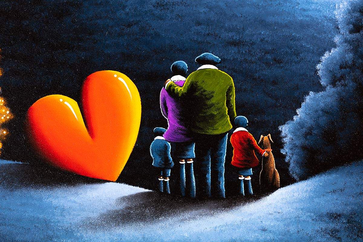 Nighttime Adventure - Original - SOLD by artist David Renshaw - Wyecliffe Galleries