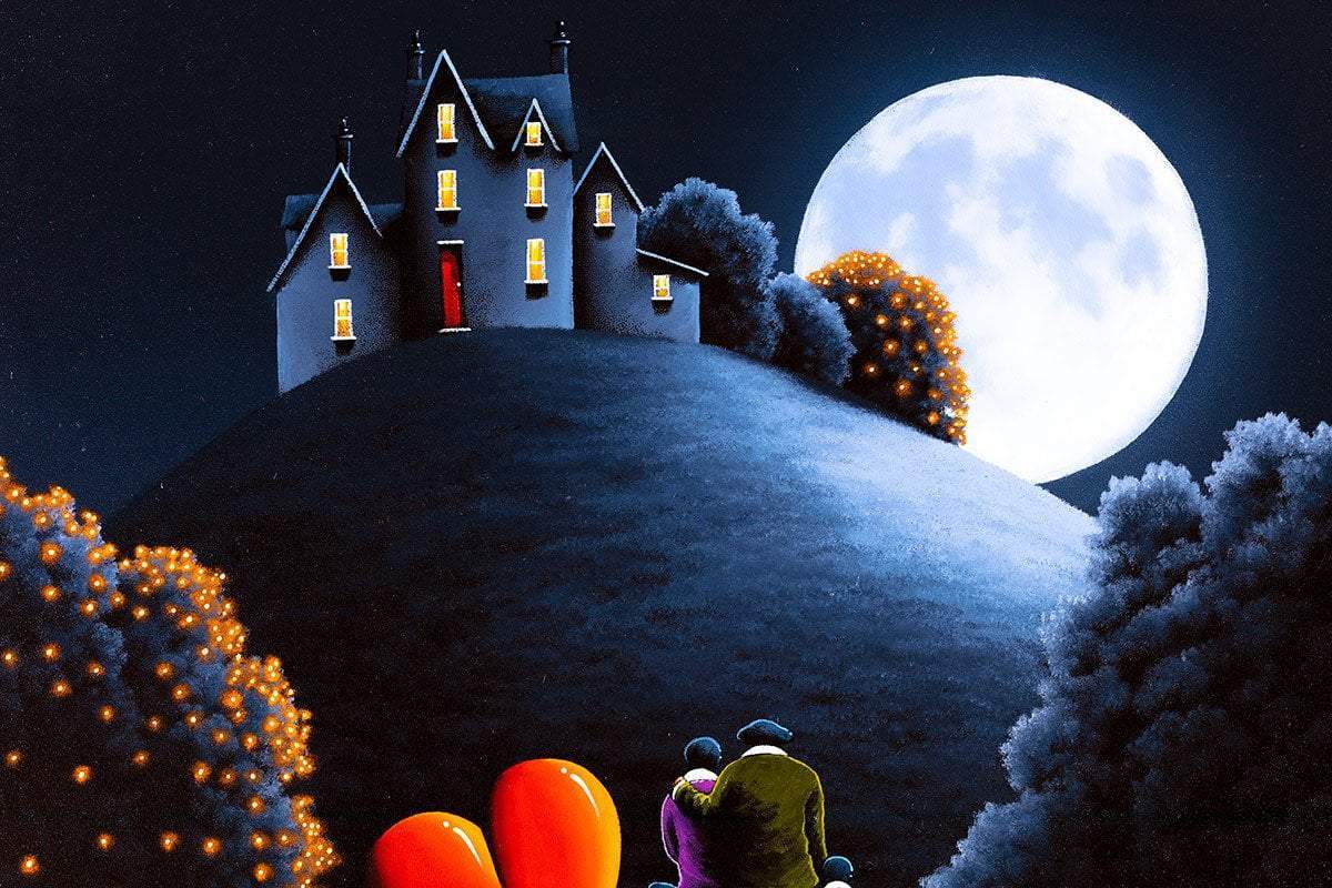 Nighttime Adventure - Original - SOLD by artist David Renshaw - Wyecliffe Galleries