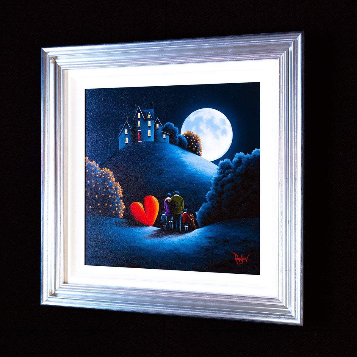 Nighttime Adventure - Original - SOLD by artist David Renshaw - Wyecliffe Galleries