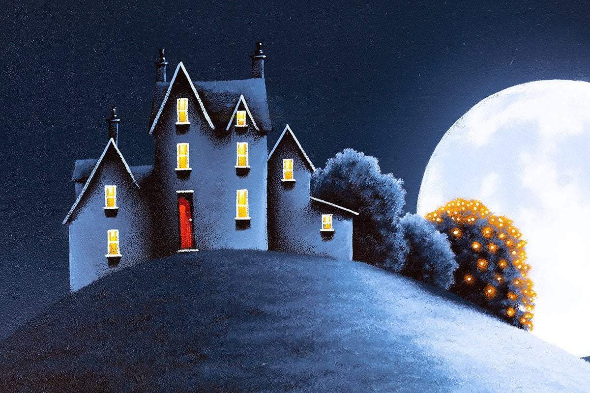 Nighttime Adventure - Original - SOLD by artist David Renshaw - Wyecliffe Galleries