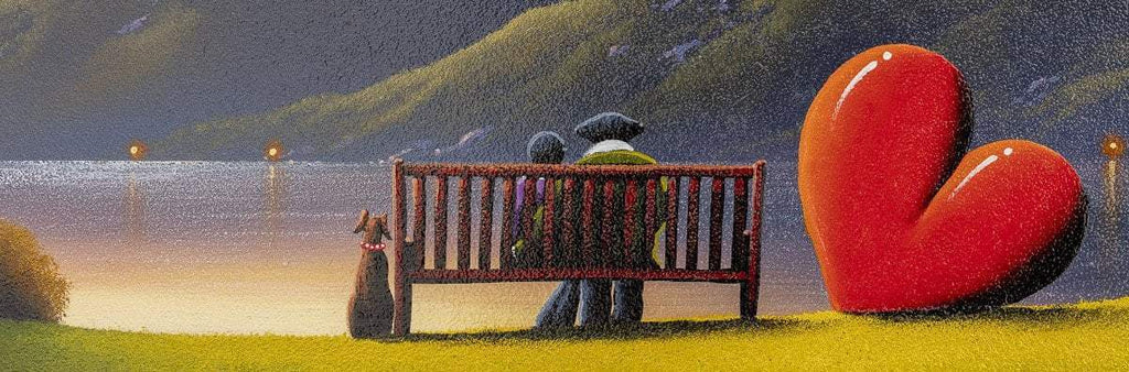 No Place I'd Rather Be - Original - SOLD by artist David Renshaw - Wyecliffe Galleries