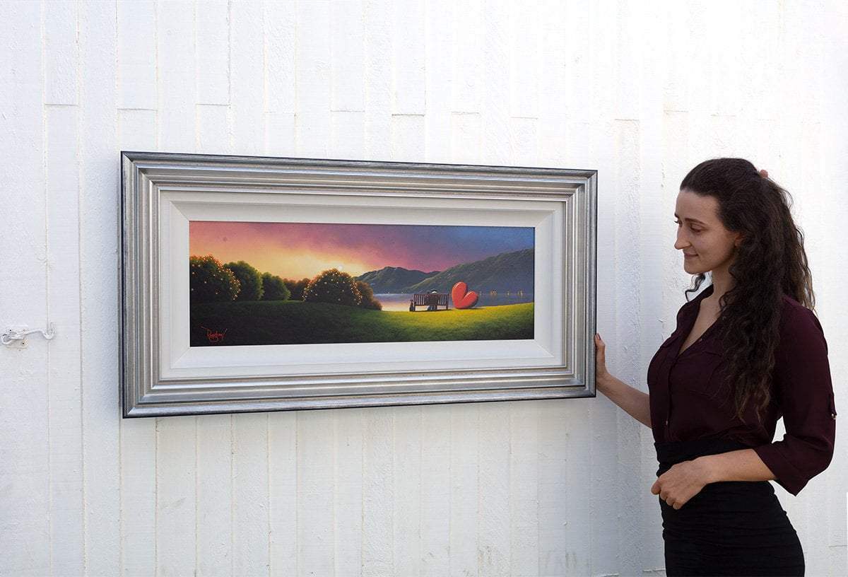 No Place I'd Rather Be - Original - SOLD by artist David Renshaw - Wyecliffe Galleries