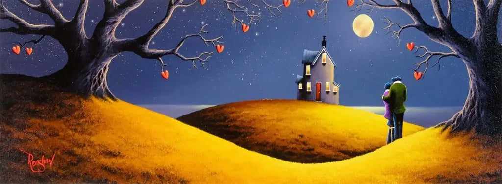 Nocturne - Original - SOLD by artist David Renshaw - Wyecliffe Galleries