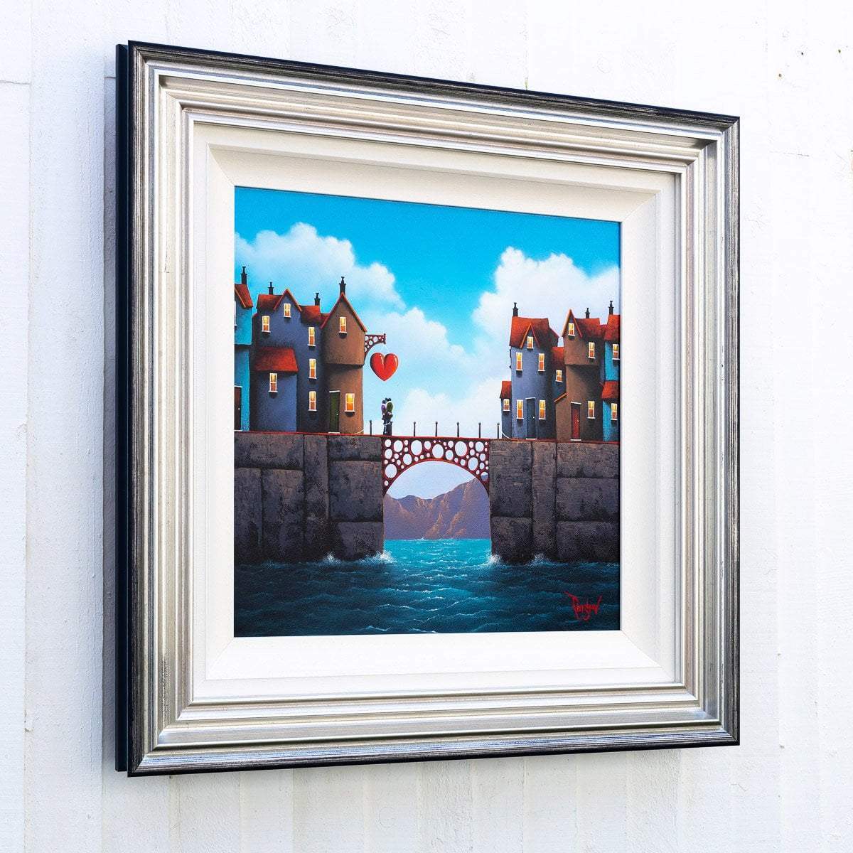 Nothing Can Come Between Us - Original - SOLD by artist David Renshaw - Wyecliffe Galleries