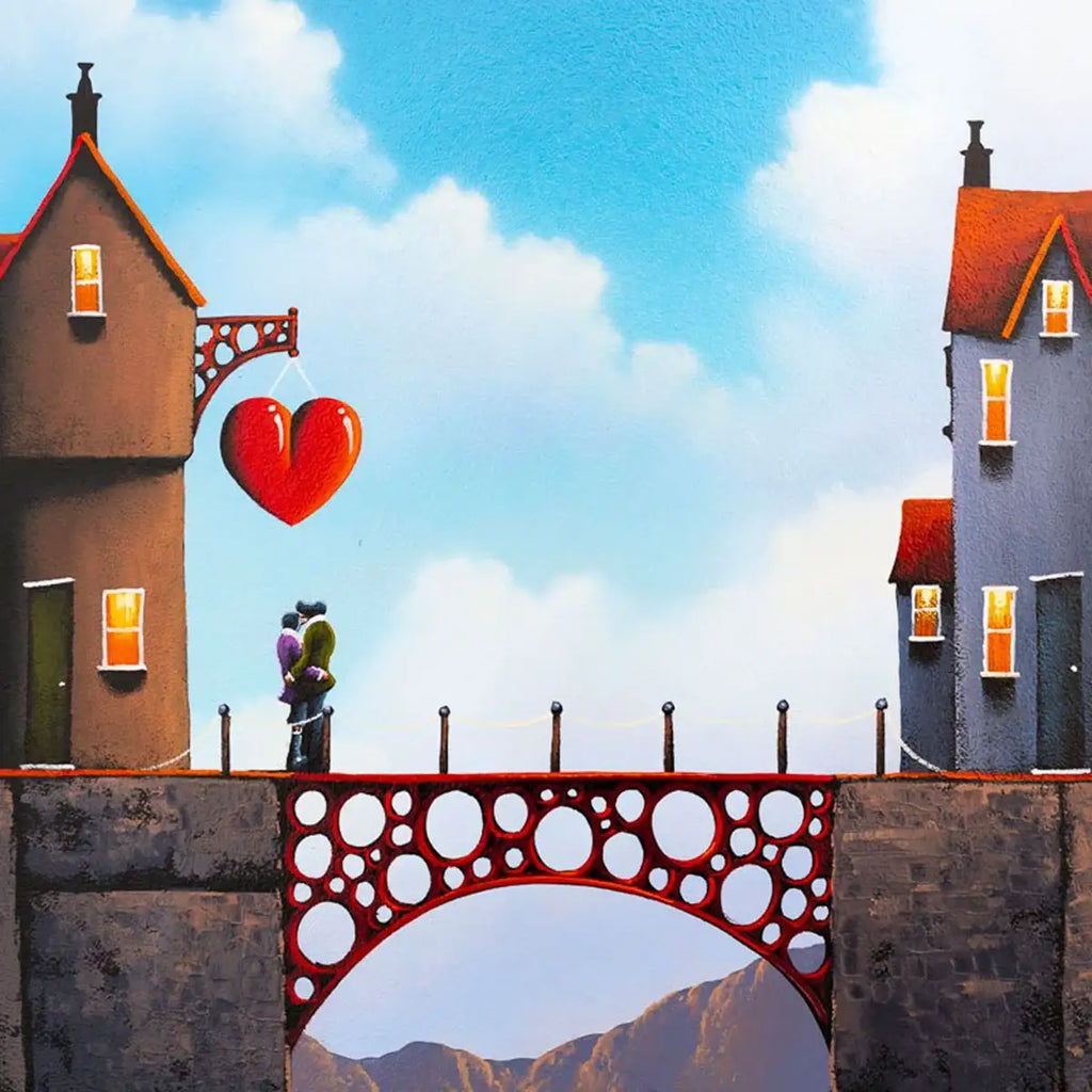 Nothing Can Come Between Us - Original - SOLD by artist David Renshaw - Wyecliffe Galleries