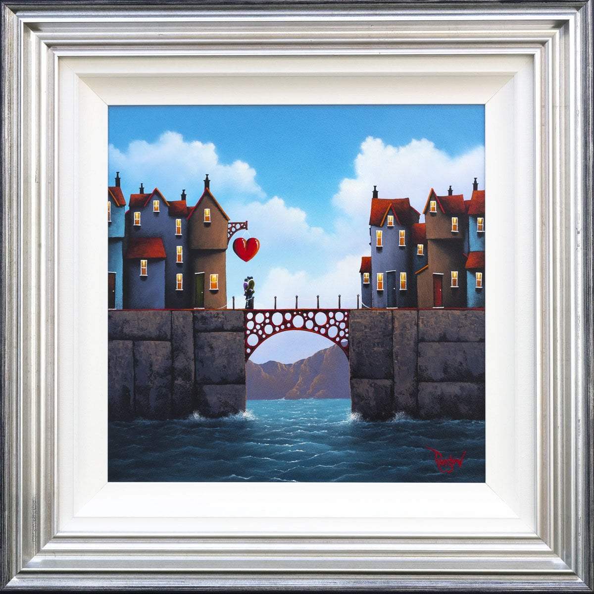 Nothing Can Come Between Us - Original - SOLD by artist David Renshaw - Wyecliffe Galleries