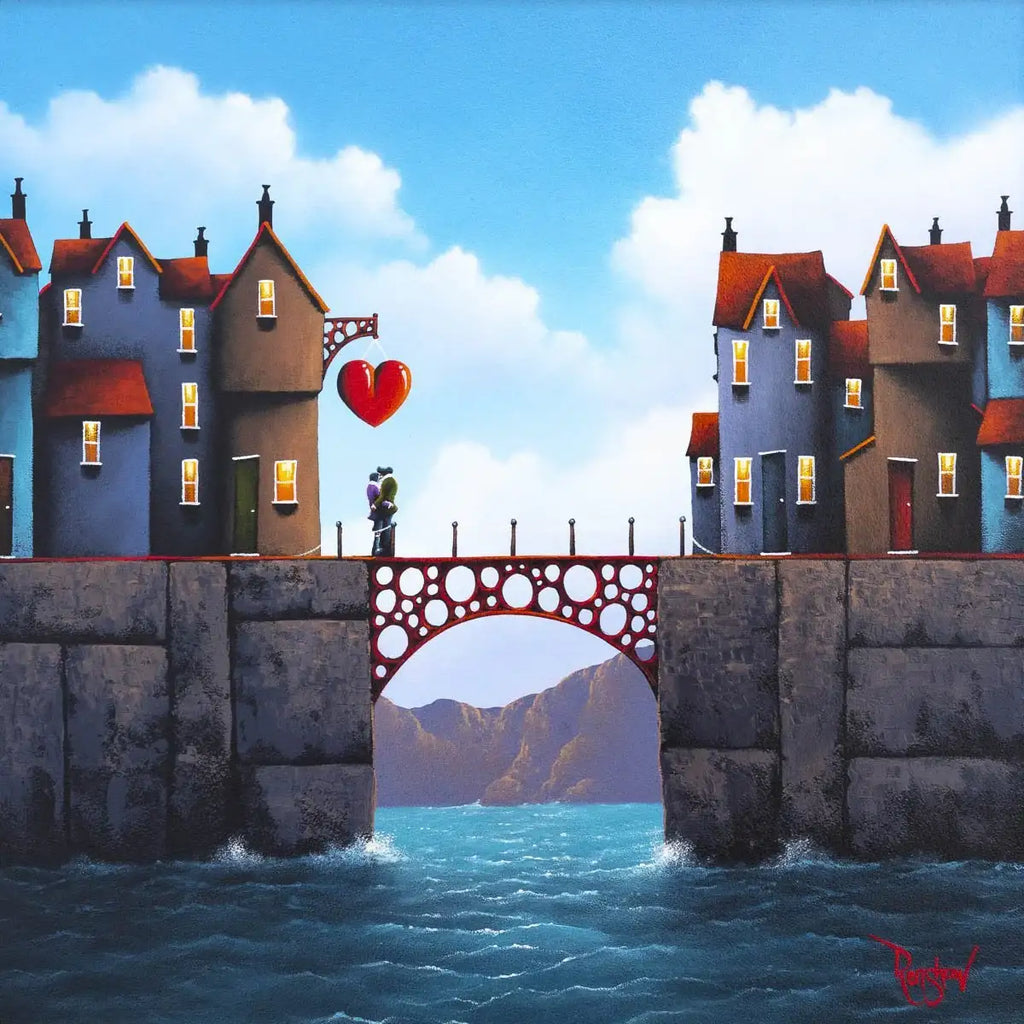 Nothing Can Come Between Us - Original - SOLD by artist David Renshaw - Wyecliffe Galleries