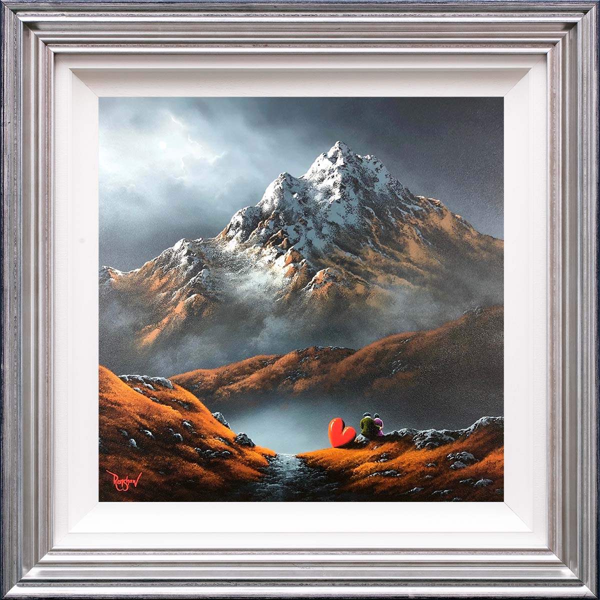 Nothing is Impossible With You - Original - SOLD by artist David Renshaw - Wyecliffe Galleries
