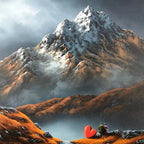 Nothing is Impossible With You - Original - SOLD by artist David Renshaw - Wyecliffe Galleries