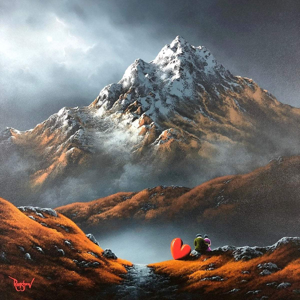 Nothing is Impossible With You - Original - SOLD by artist David Renshaw - Wyecliffe Galleries