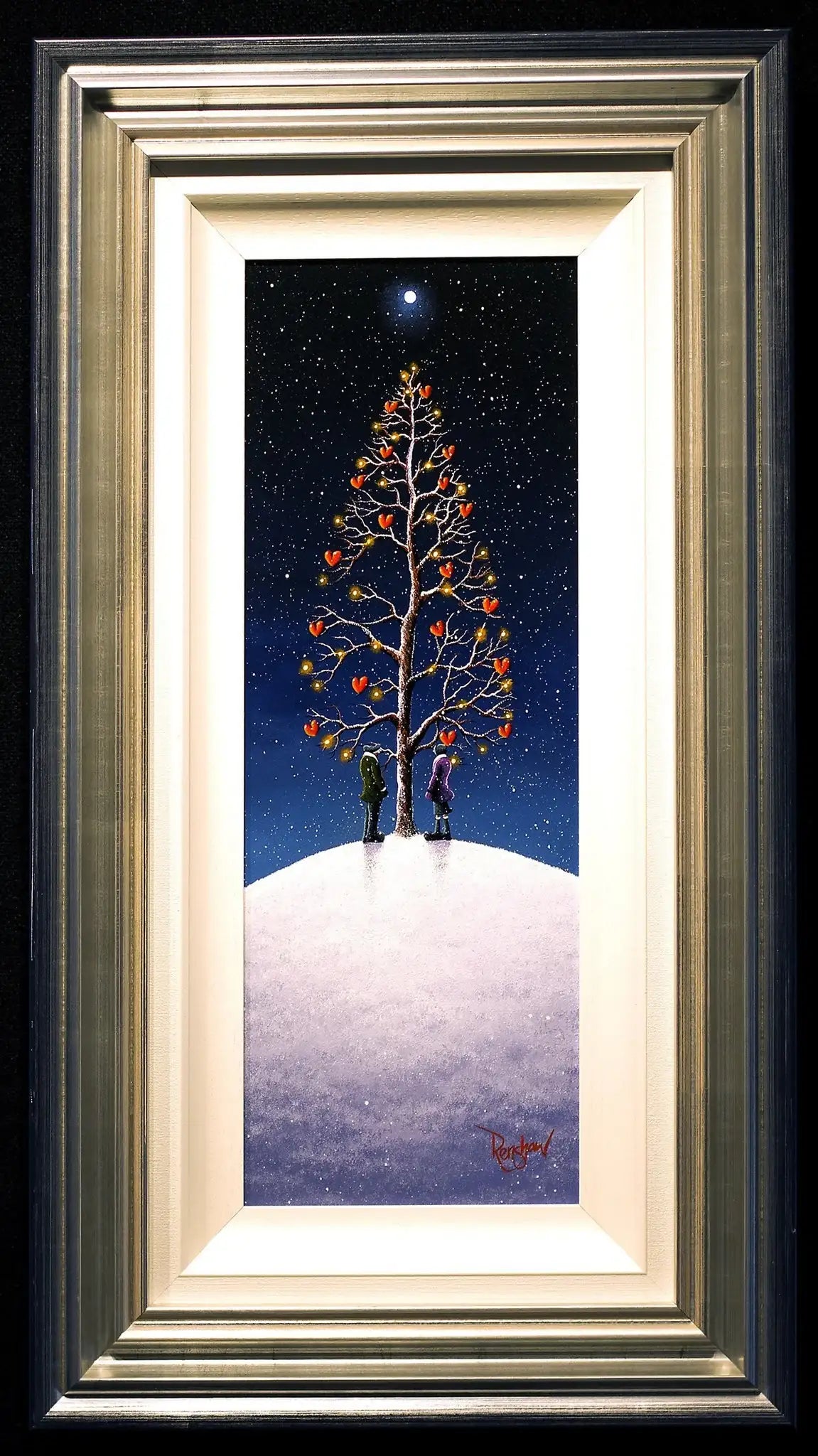 O' Christmas Tree - SOLD by artist David Renshaw - Wyecliffe Galleries