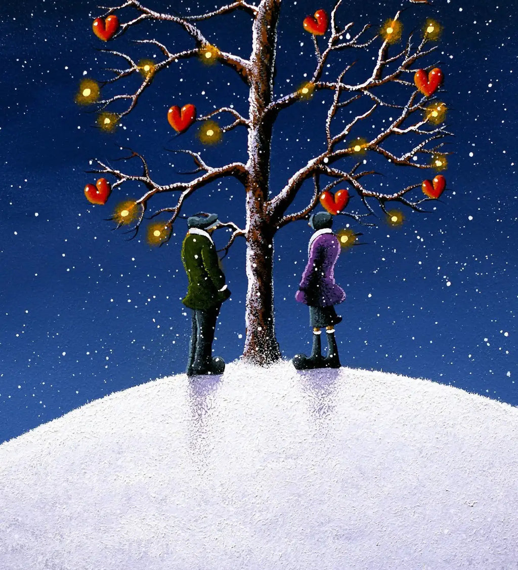 O' Christmas Tree - SOLD by artist David Renshaw - Wyecliffe Galleries
