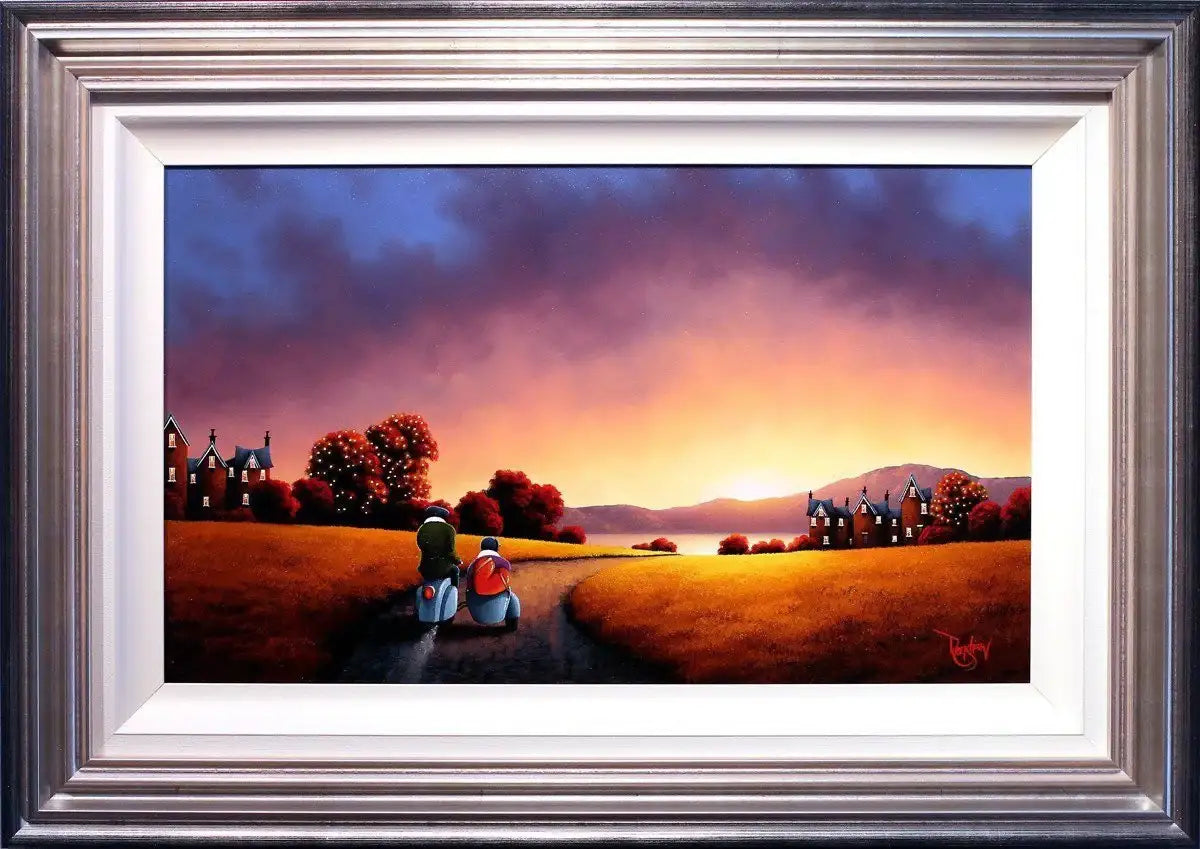 Off Into The Sunset - SOLD by artist David Renshaw - Wyecliffe Galleries