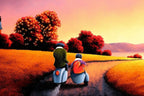 Off Into The Sunset - SOLD by artist David Renshaw - Wyecliffe Galleries