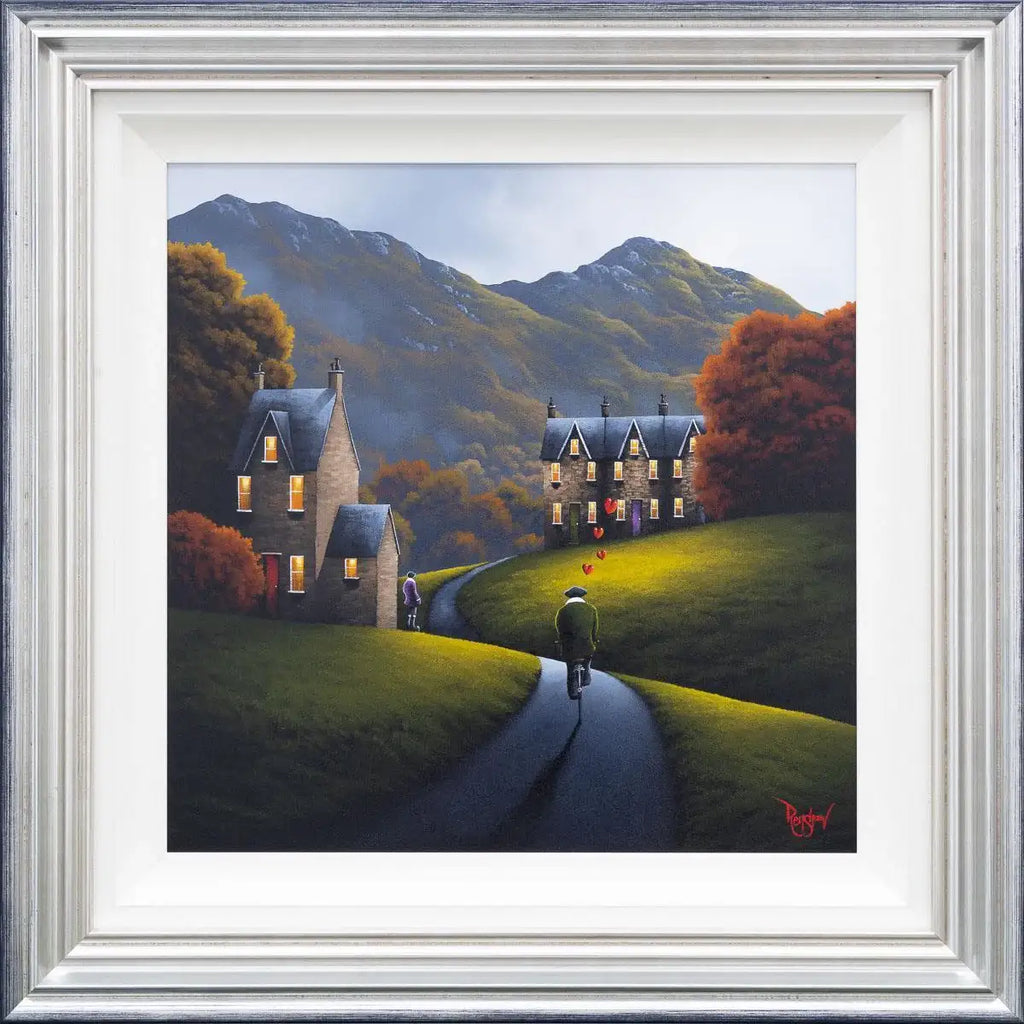On My Way - Original - SOLD by artist David Renshaw - Wyecliffe Galleries