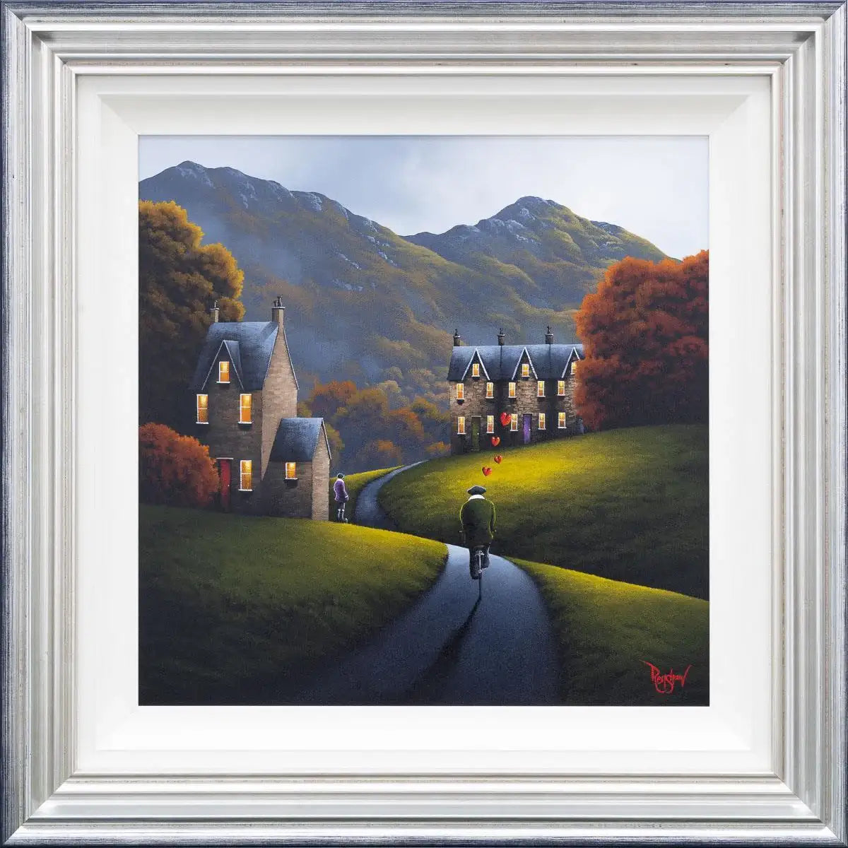 On My Way - Original - SOLD by artist David Renshaw - Wyecliffe Galleries