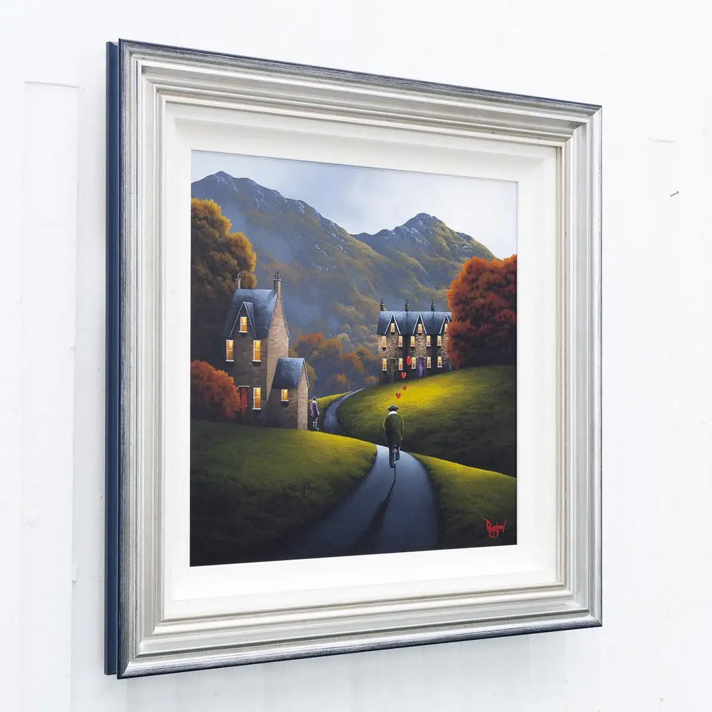 On My Way - Original - SOLD by artist David Renshaw - Wyecliffe Galleries