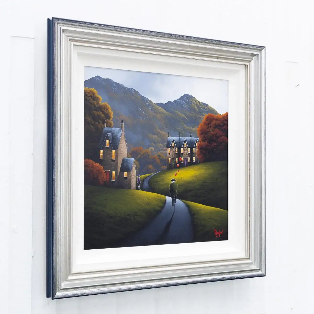 On My Way - Original - SOLD by artist David Renshaw - Wyecliffe Galleries