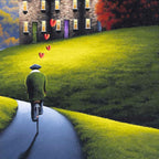 On My Way - Original - SOLD by artist David Renshaw - Wyecliffe Galleries