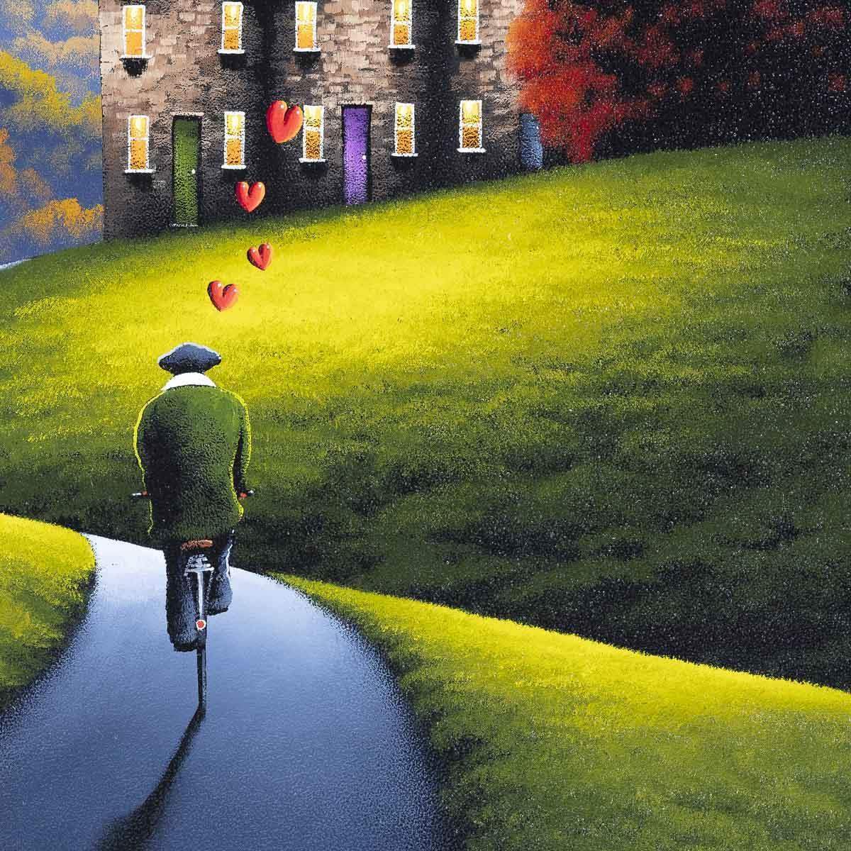 On My Way - Original - SOLD by artist David Renshaw - Wyecliffe Galleries