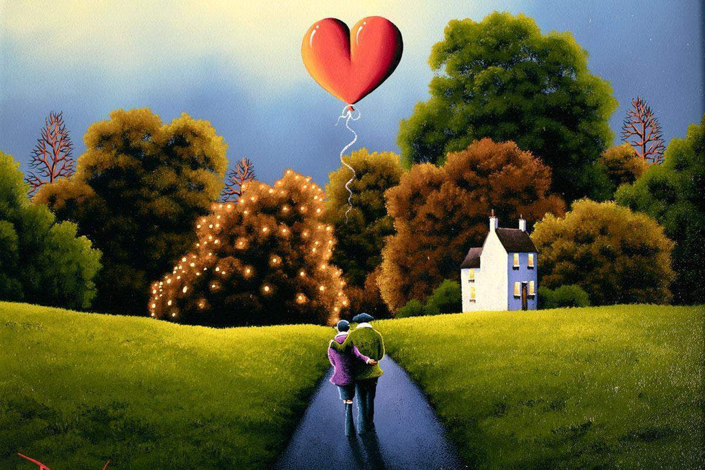 On Our Way Home - Original - SOLD by artist David Renshaw - Wyecliffe Galleries