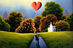 On Our Way Home - Original - SOLD by artist David Renshaw - Wyecliffe Galleries
