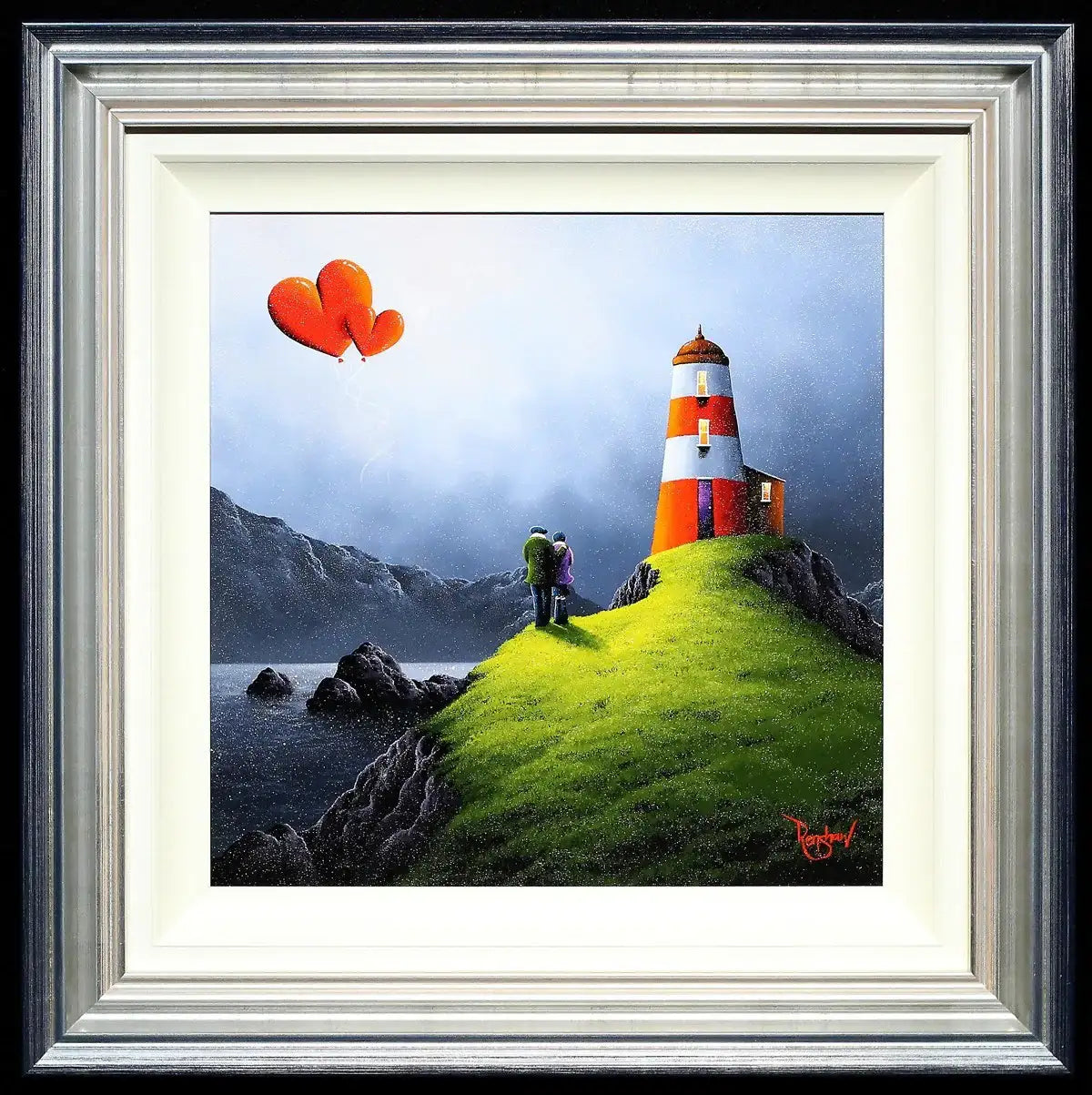 On the Horizon - SOLD by artist David Renshaw - Wyecliffe Galleries