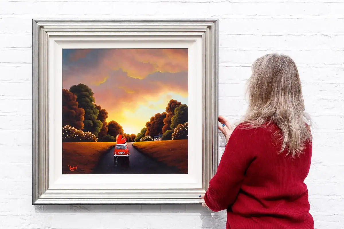On the Road Again - Original - SOLD by artist David Renshaw - Wyecliffe Galleries