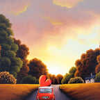 On the Road Again - Original - SOLD by artist David Renshaw - Wyecliffe Galleries