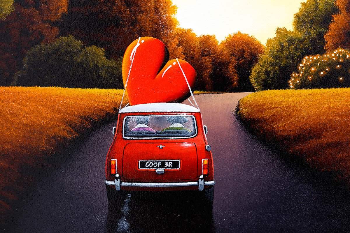 On the Road Again - Original - SOLD by artist David Renshaw - Wyecliffe Galleries