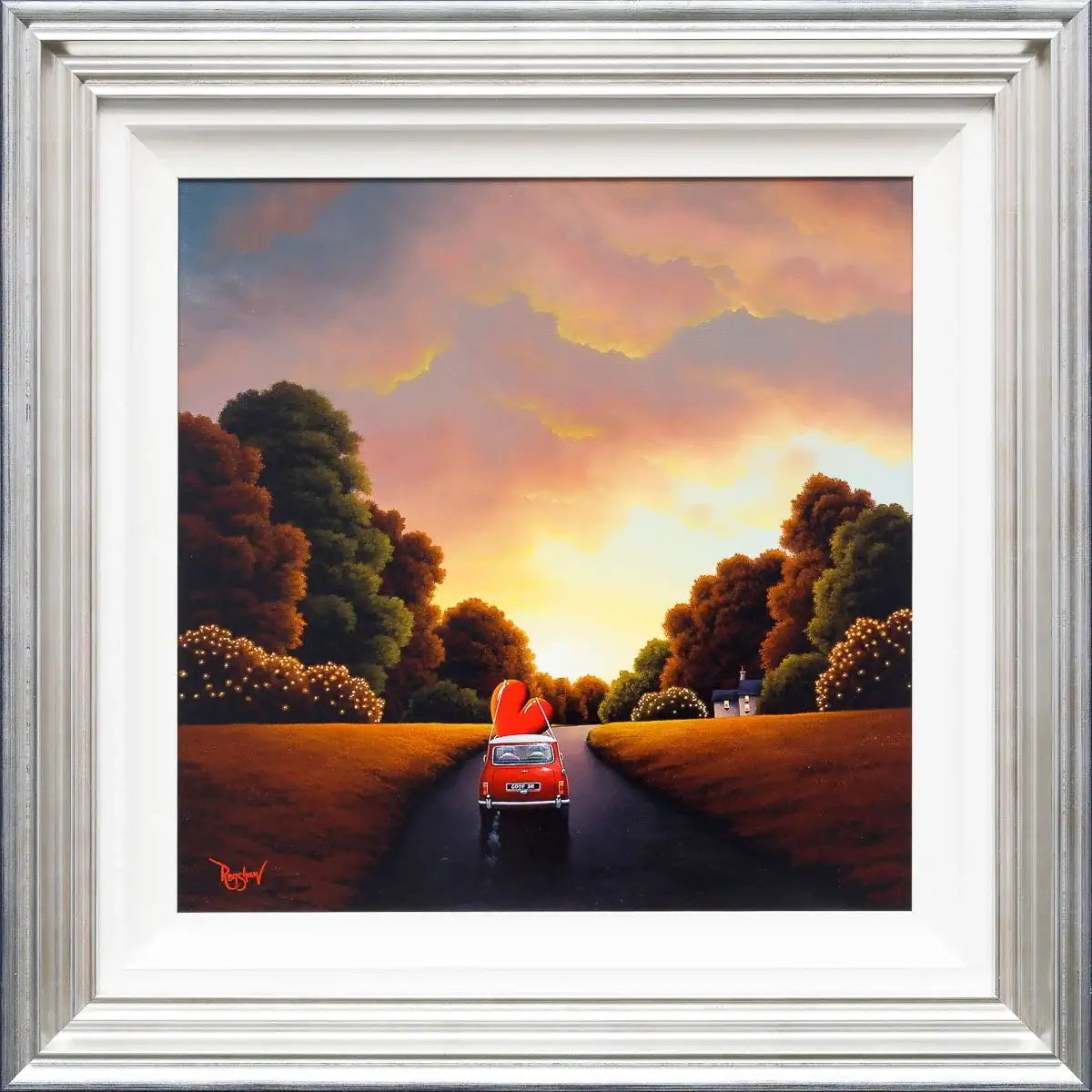 On the Road Again - Original - SOLD by artist David Renshaw - Wyecliffe Galleries