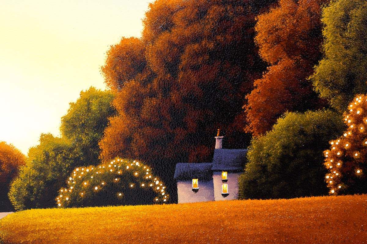 On the Road Again - Original - SOLD by artist David Renshaw - Wyecliffe Galleries