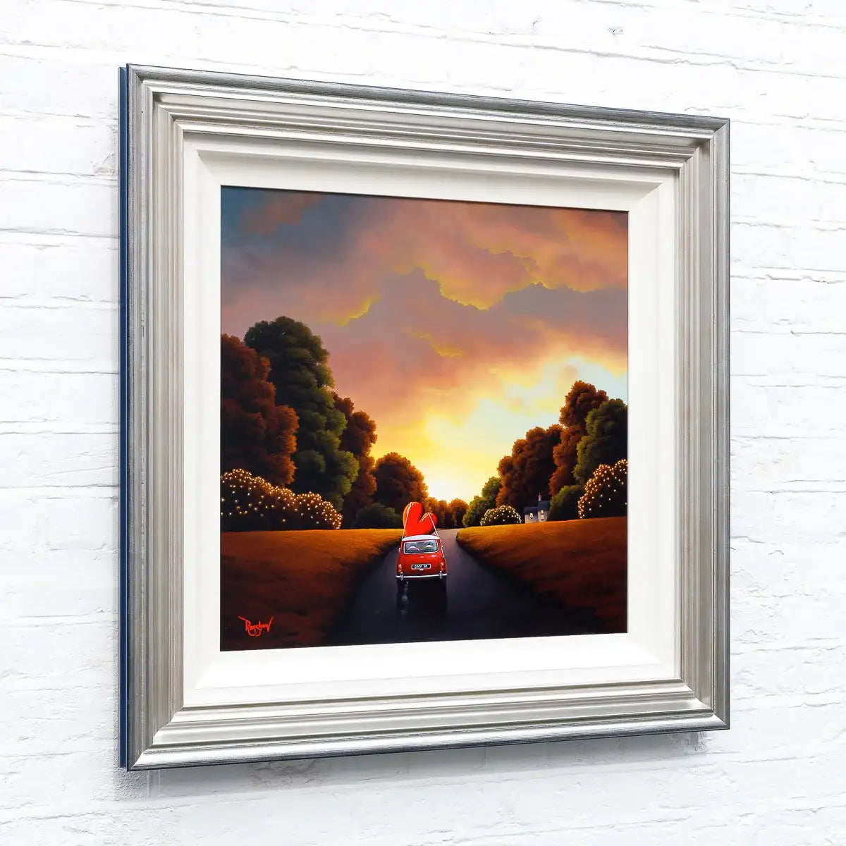 On the Road Again - Original - SOLD by artist David Renshaw - Wyecliffe Galleries