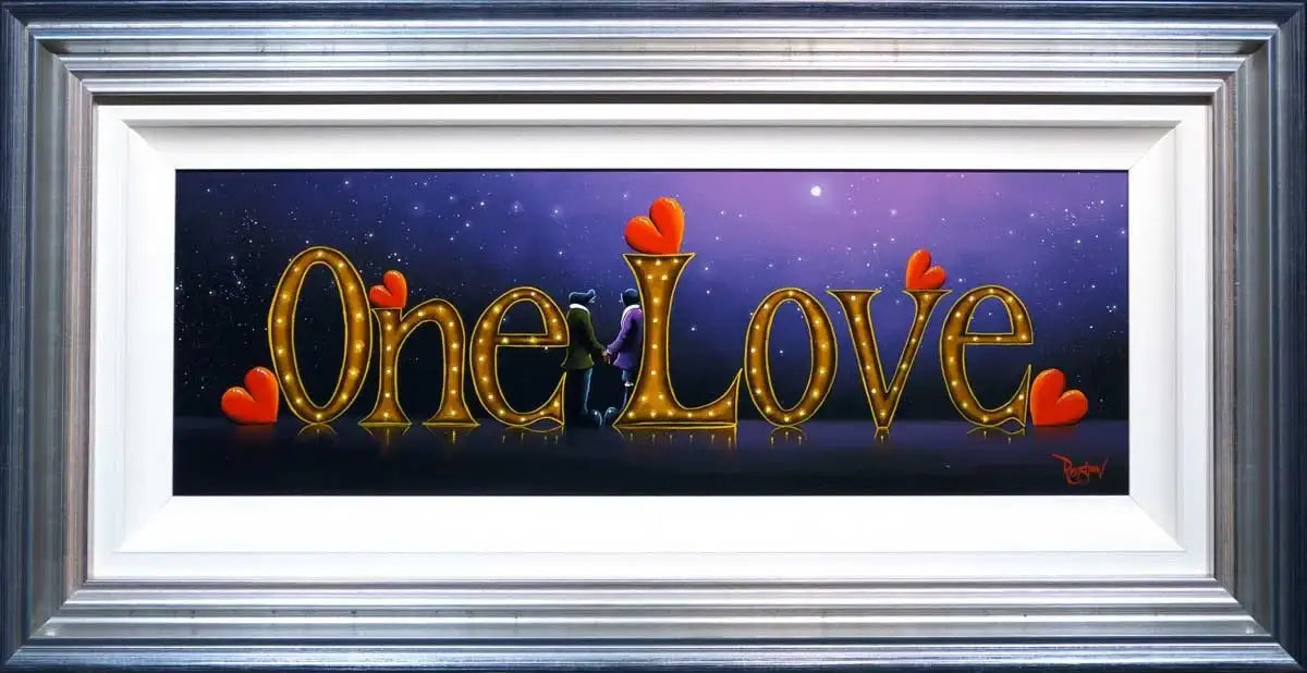 One Love - SOLD by artist David Renshaw - Wyecliffe Galleries