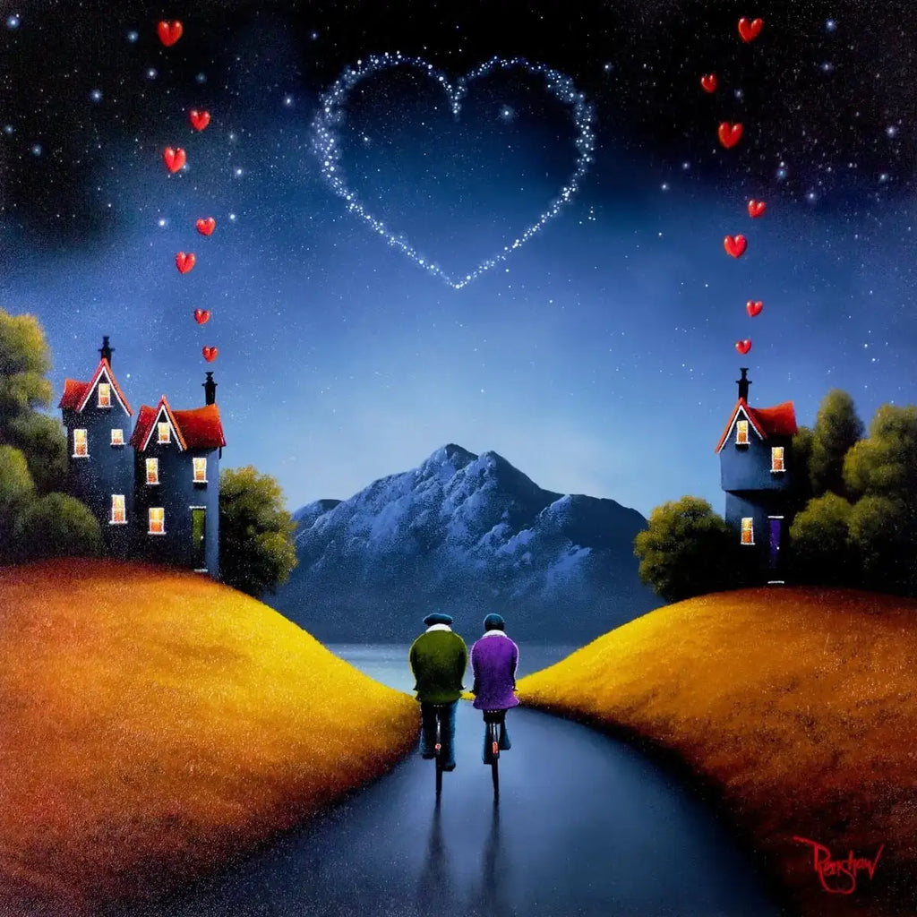 Onward to Adventure - SOLD by artist David Renshaw - Wyecliffe Galleries