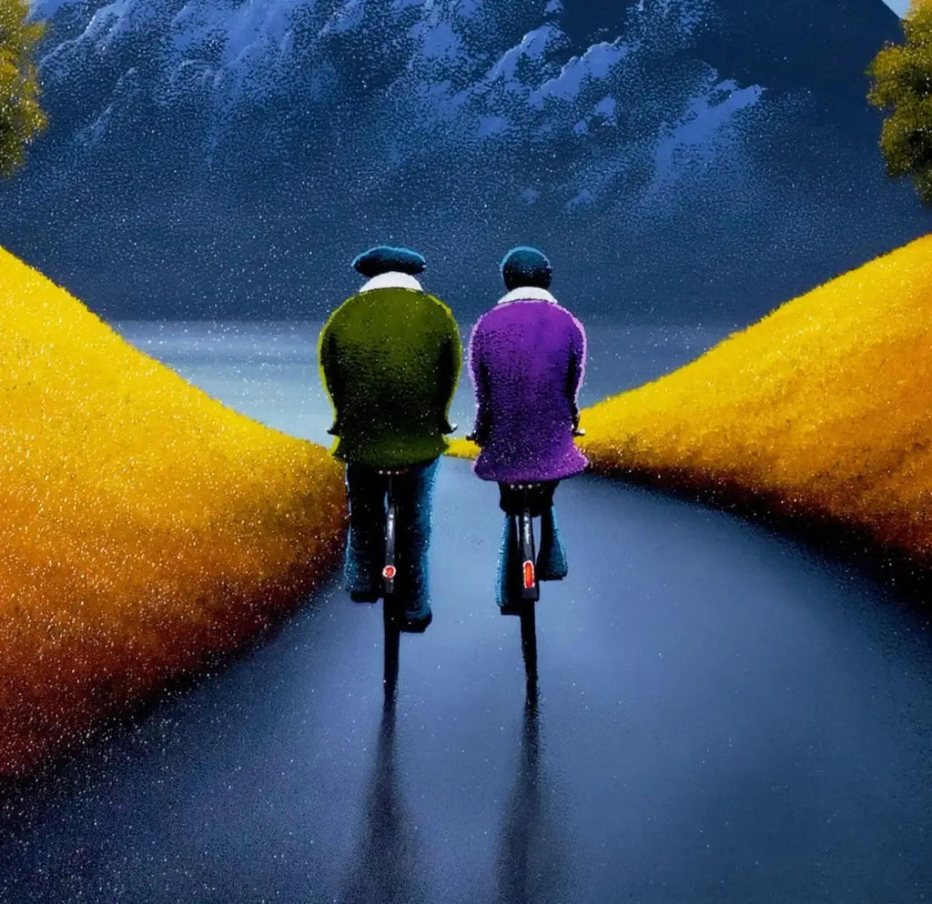 Onward to Adventure - SOLD by artist David Renshaw - Wyecliffe Galleries