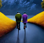 Onward to Adventure - SOLD by artist David Renshaw - Wyecliffe Galleries