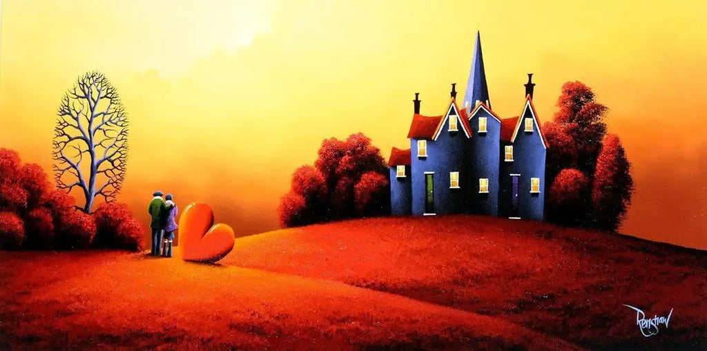 Our Castle - SOLD by artist David Renshaw - Wyecliffe Galleries
