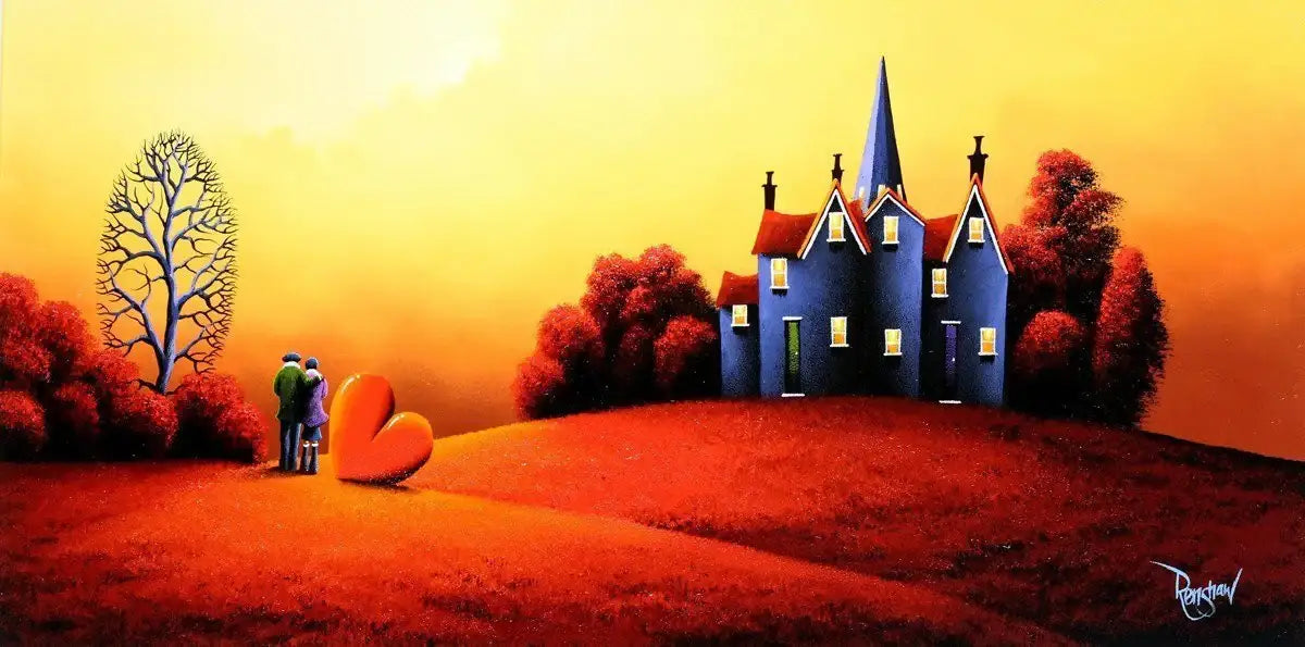 Our Castle - SOLD by artist David Renshaw - Wyecliffe Galleries