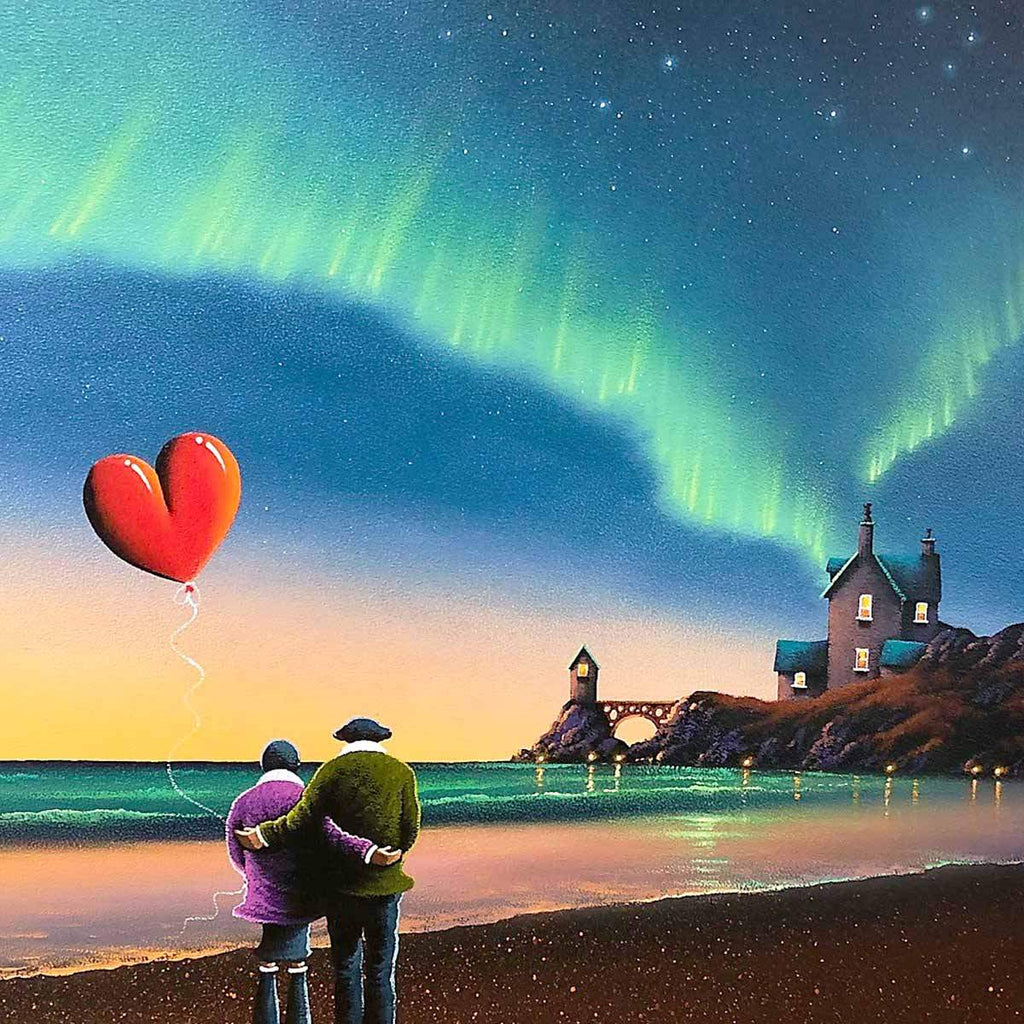 Our Coastal Escape - Original - SOLD by artist David Renshaw - Wyecliffe Galleries