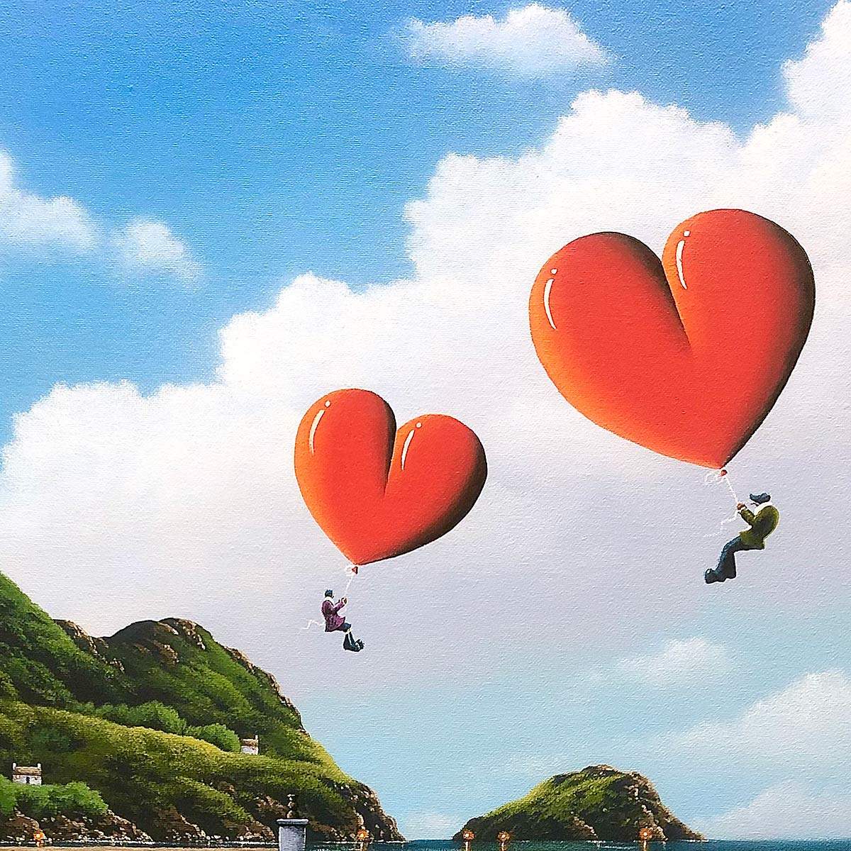 Our Coastal Home - Original - SOLD by artist David Renshaw - Wyecliffe Galleries