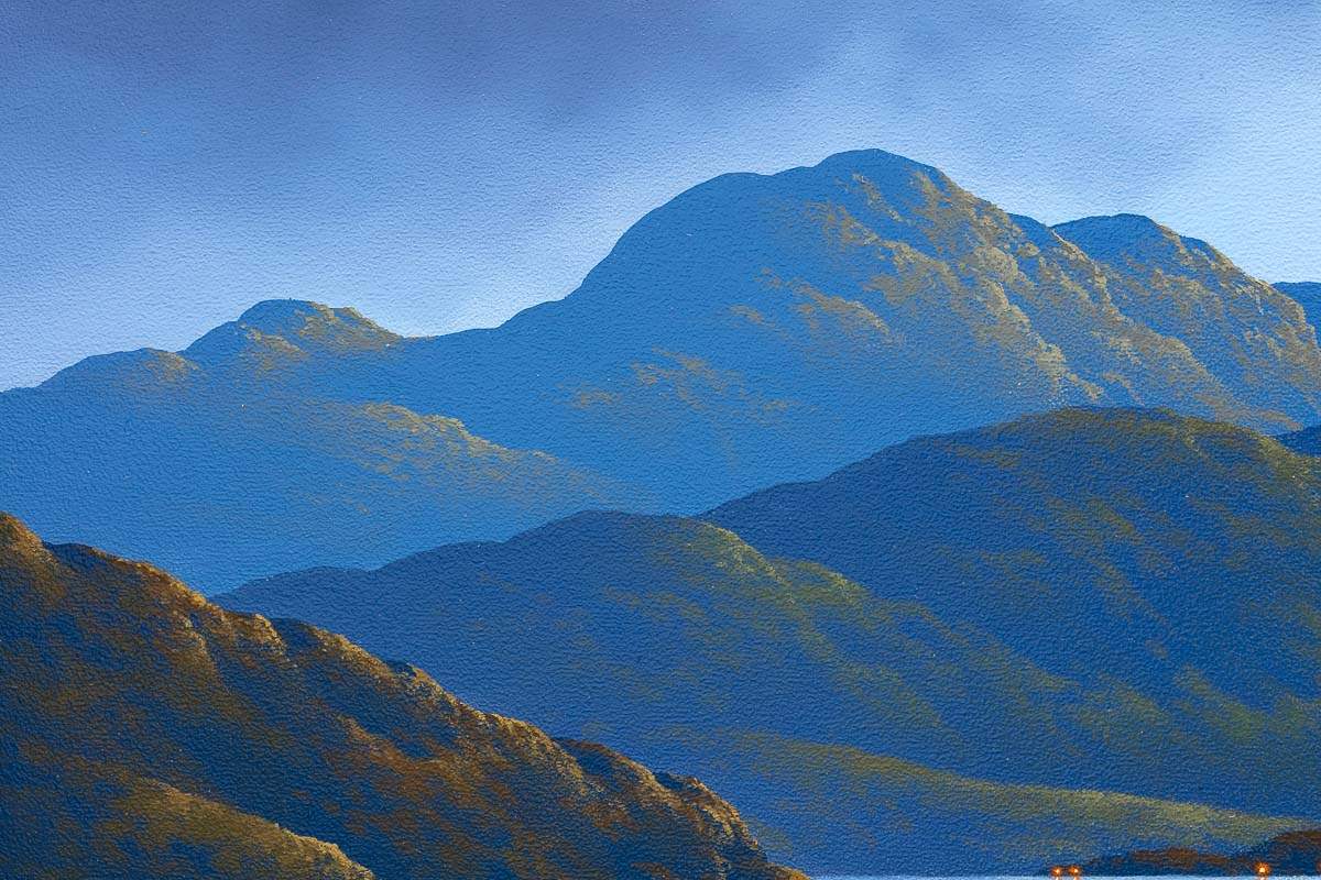 Our Day Off - Original - SOLD by artist David Renshaw - Wyecliffe Galleries