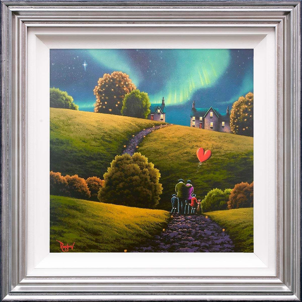 Our Family Adventures - Original - SOLD by artist David Renshaw - Wyecliffe Galleries