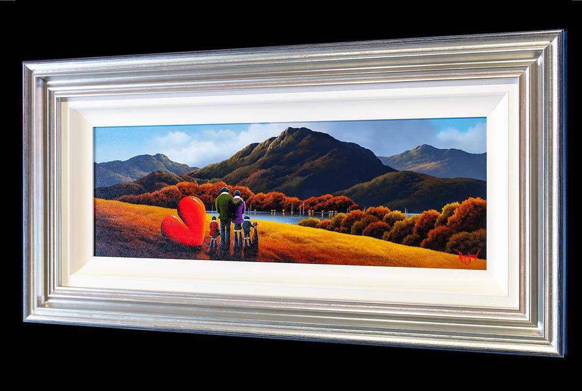 Our Family - Original - SOLD by artist David Renshaw - Wyecliffe Galleries