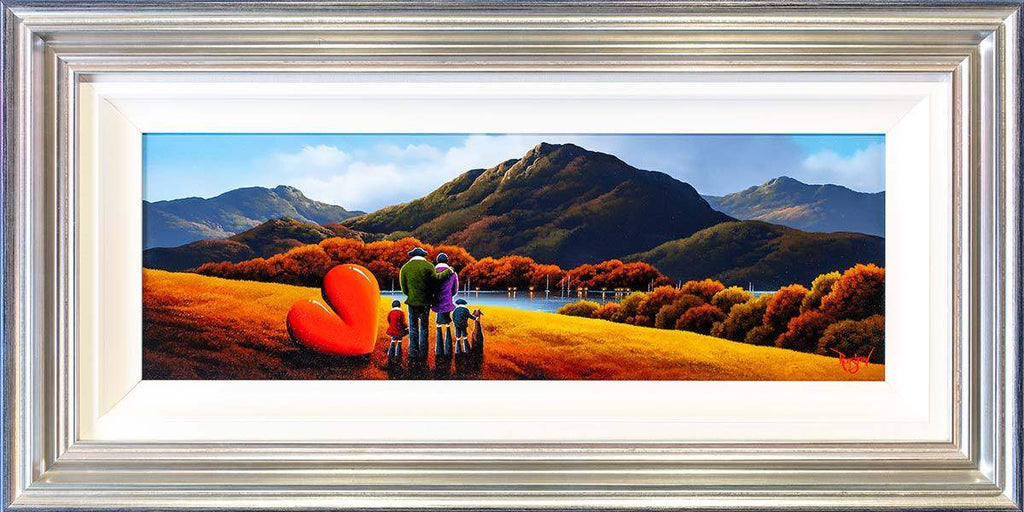 Our Family - Original - SOLD by artist David Renshaw - Wyecliffe Galleries