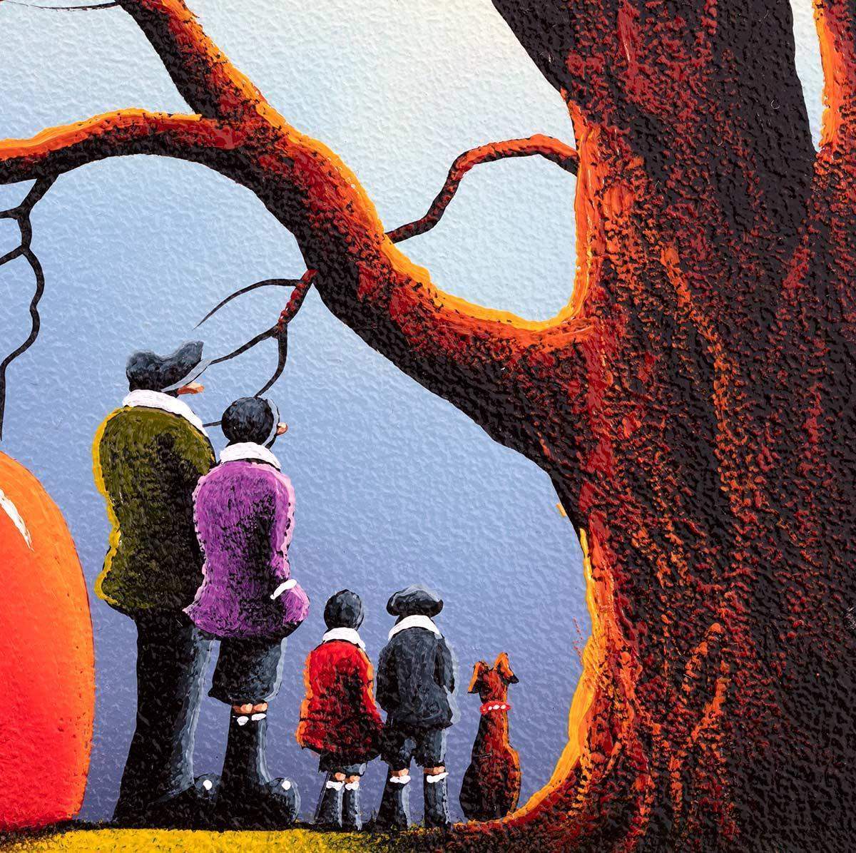 Our Family Tree - Original - SOLD by artist David Renshaw - Wyecliffe Galleries