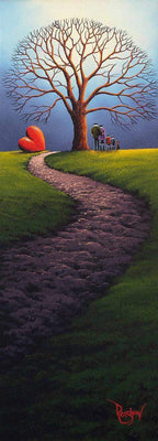 Our Favourite Place - Original by artist David Renshaw - Wyecliffe Galleries