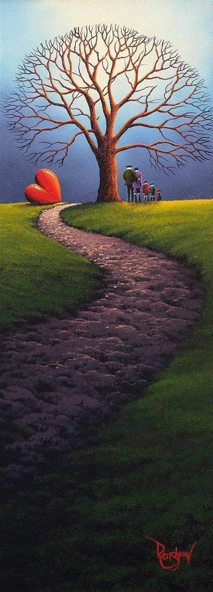 Our Favourite Place - Original by artist David Renshaw - Wyecliffe Galleries